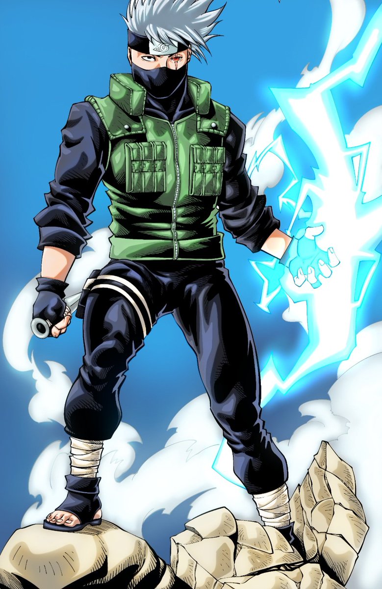 Smith26Mark's tweet photo. Tried to color kakashi! https://t.co/S7NFxxKzJP