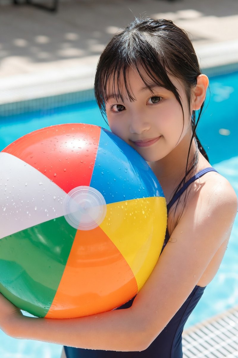 be_int's tweet photo. #AIart #beachball ビーチボール
今日は画像のみです。ちなみに、左（１枚目）の画像からは動画生成可能で、２枚目、３枚目はうまくいきませんでした。もはや基準が分からない…
もし気に入った画像がありましたら、よろしければ動画を作成してみてください。 https://t.co/wKAbkwF66P