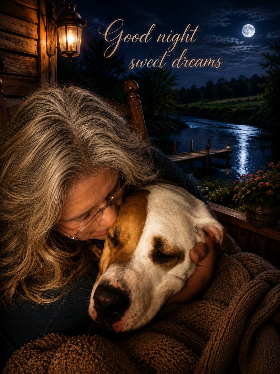 CoVet_81's tweet photo. Good night, my adopted family and dear friends. 💤🌙

As the night grows quiet, may the love of our Lord Jesus Christ surround you and your home, bringing peace, comfort, and rest to your hearts. May His presence watch over you and those you love, especially in these still moments when the world finally slows and the day is laid to rest. ✝️🙏✨

Take time to be thankful for the people God has placed in your life. Hold your loved ones close, treasure your family and friends, and don’t forget those precious fur babies whose unconditional love fills our homes with comfort and joy. ❤️🐾🤗

May your heart be at ease tonight, your rest be peaceful, and your spirit be renewed. Stay blessed, sleep well, and may God continue to bless America always. 🌙😴