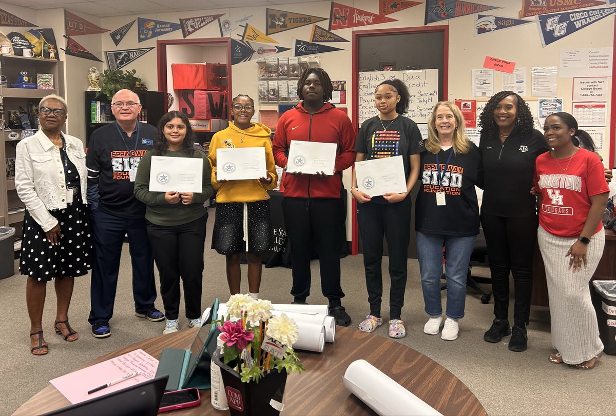 WestfieldCCC's tweet photo. Scholarships began to pour like rain last week! Thanks to donors- Fred Haas Toyota, Spring ISD Ed Foundation, Epsilon Omicron and the NHCARSP (retired educator). We are so grateful for your support! https://t.co/yM3g5hBc1H