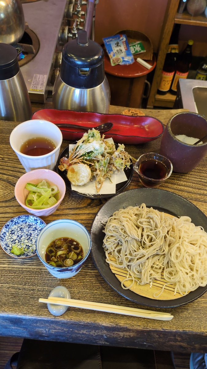 TheBlueOff's tweet photo. こちらも久しぶりのそば茶屋さくらさん。 https://t.co/Wdtnf1tf1e