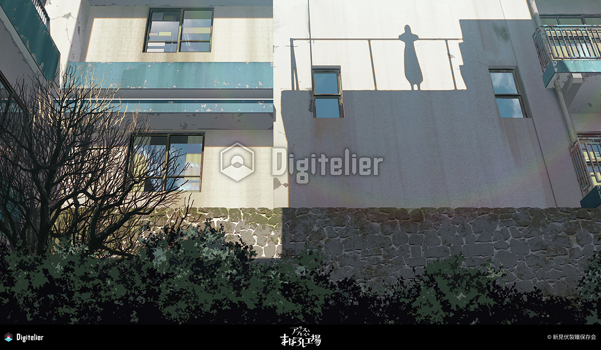 Digitelier_JP's tweet photo. 【人気背景美術をピックアップ！】

アリスとテレスのまぼろし工場から、屋上の背景美術を紹介！

デジコレ一覧はこちら☟
https://t.co/ZwhCnE11PQ

#デジトリエ #まぼろし工場 #maboroshi #MAPPA #NFT https://t.co/MuEODkmjk1