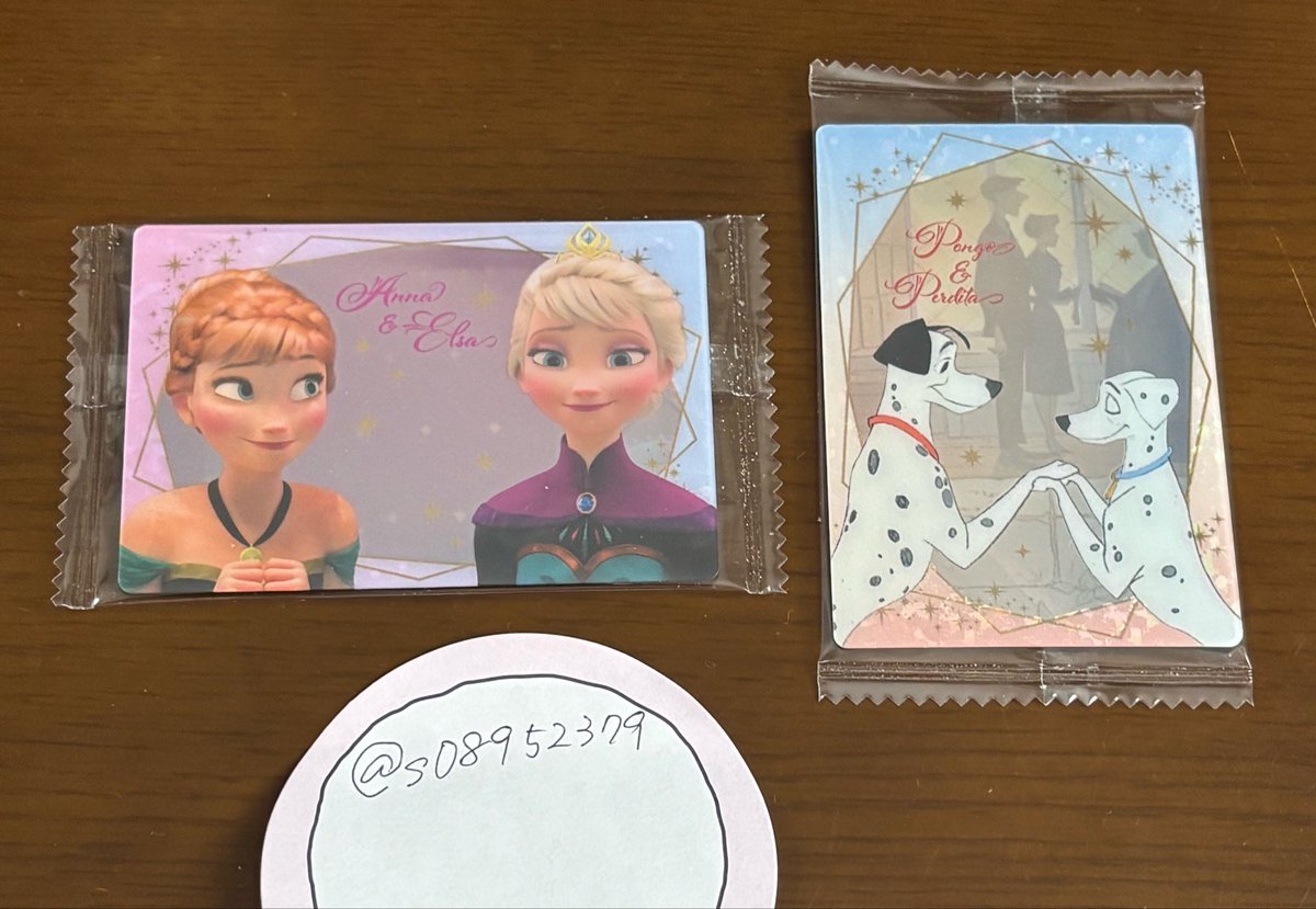 s08952379's tweet photo. ディズニーウエハース 2 交換

【譲】第2弾ティンカーベル、アナ雪
        第1弾 SPグーフィー、プーさん、

【求】 SPクラリス、SPチップ、スティッチ

郵送希望です📮
比率違いも可能です🙆‍♀️
お気軽にお声掛けください🌷´- https://t.co/8cVeZI2Gkf