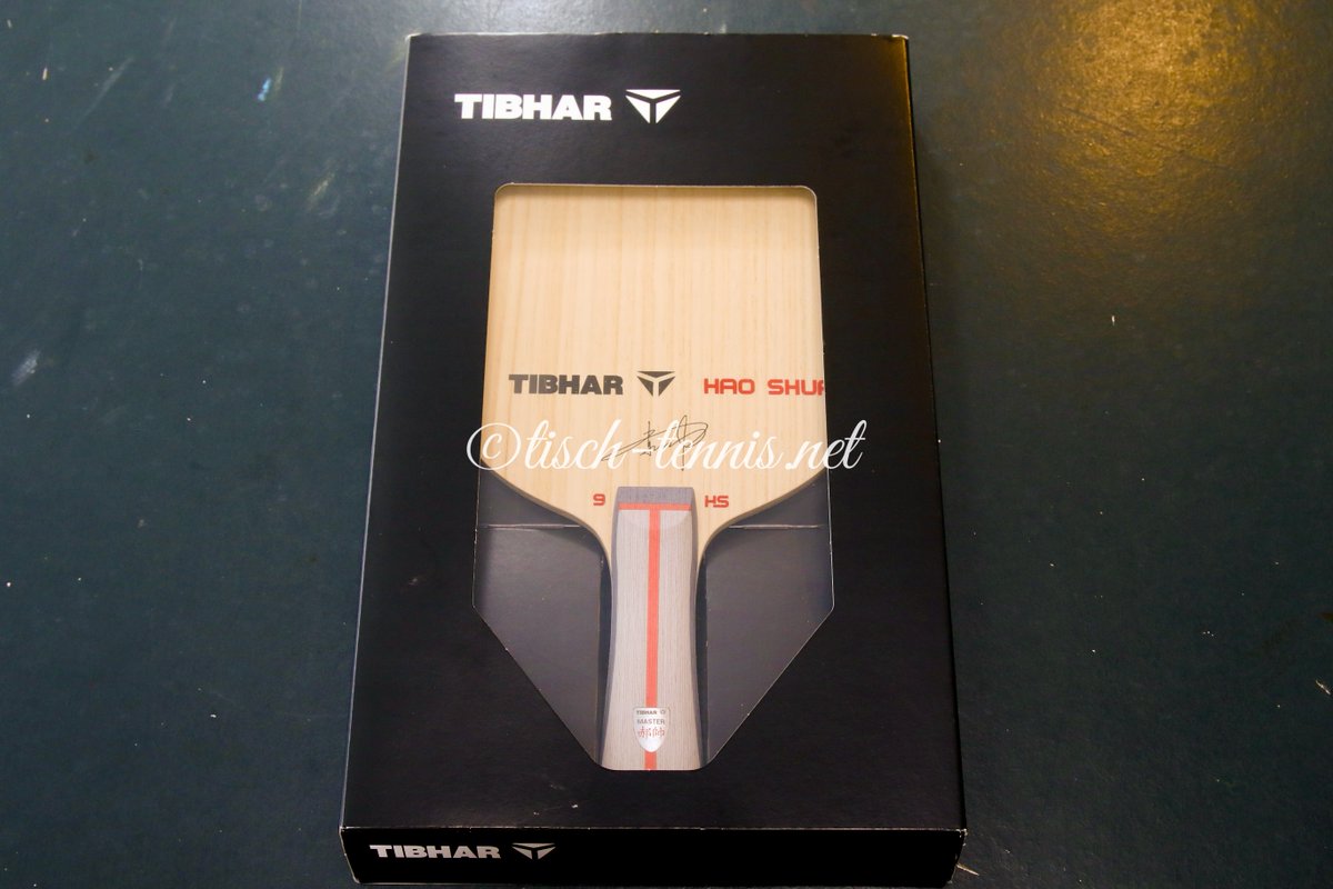 tabletenniskids's tweet photo. #tibhar の #郝帥 #ハオシュアイ
表面の木材は最高
Tリーグを見に行ってサインもらうんだ！

国際卓球でいい重さの #MKカーボンインサイド も買うんだ😁 https://t.co/CAArF4pEgT