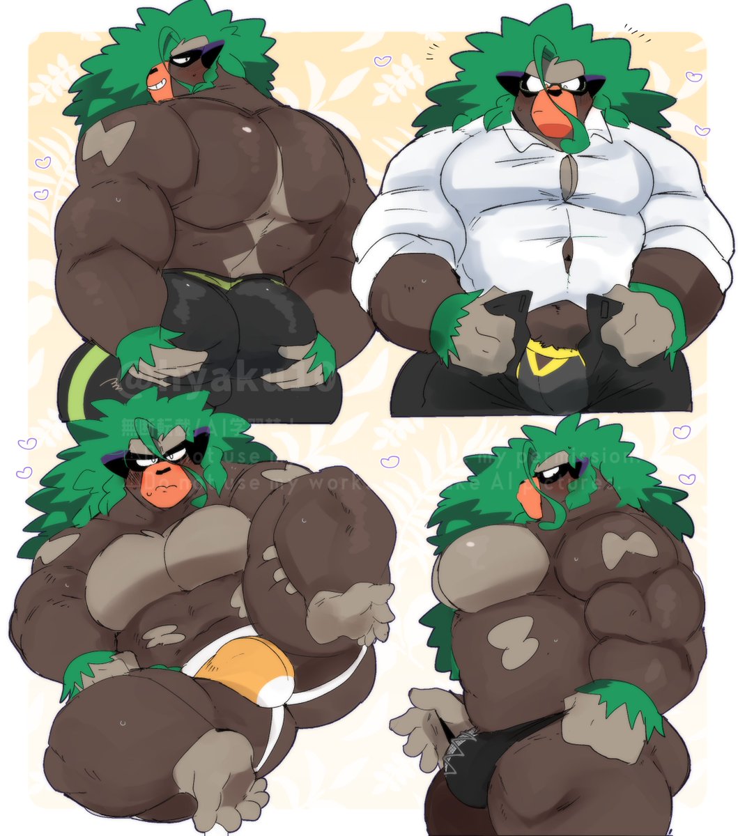 ランダーさん、いっぱい履いて…🥹💚(定期) 