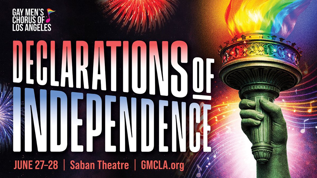 GMCLA's tweet photo. (3/3) resilience, and the freedom to be heard. Plus, don’t miss #JustinTranter performing the hit songs he wrote for Chappell Roan, Selena Gomez, Justin Bieber &amp; Imagine Dragons! 🔥

🎟️ Our Season 47 Finale is only 6 weeks away. Get your tickets at https://t.co/kcMMwZyA2U 🎤✨ https://t.co/MLxBBtpAMv