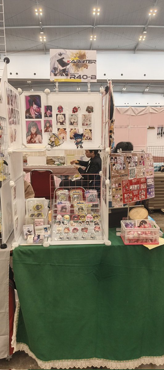 karbiterpro's tweet photo. Hellooo!!
kArbiter ready for day 2!!
untuk para lord karbit yg datang di hari kedua, ayo segera ke R40-B, barang2 nya semakin limited nih ada yg sudah tinggal 1 loh.
untuk yang mau ambil PO di hari kedua, ditunggu yaa.
#CF2
#comifuro22 https://t.co/GfuNqwyscF