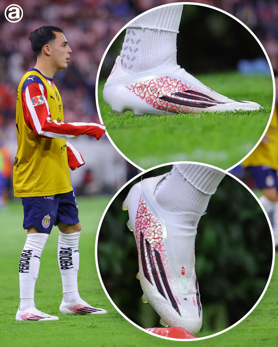 abcdefutbol's tweet photo. ¡Los de Lamine! 🌹…Hugo Camberos con los hermosos adidas F50 Lamine Yamal para celebrar el Día de Sant Jordi en el calentamiento de la Semifinal de Vuelta.

No es nada fácil verlos en los terrenos de juego ya que la marca no suele dárselos a los jugadores patrocinados. 😍 https://t.co/XPoURwzlX2