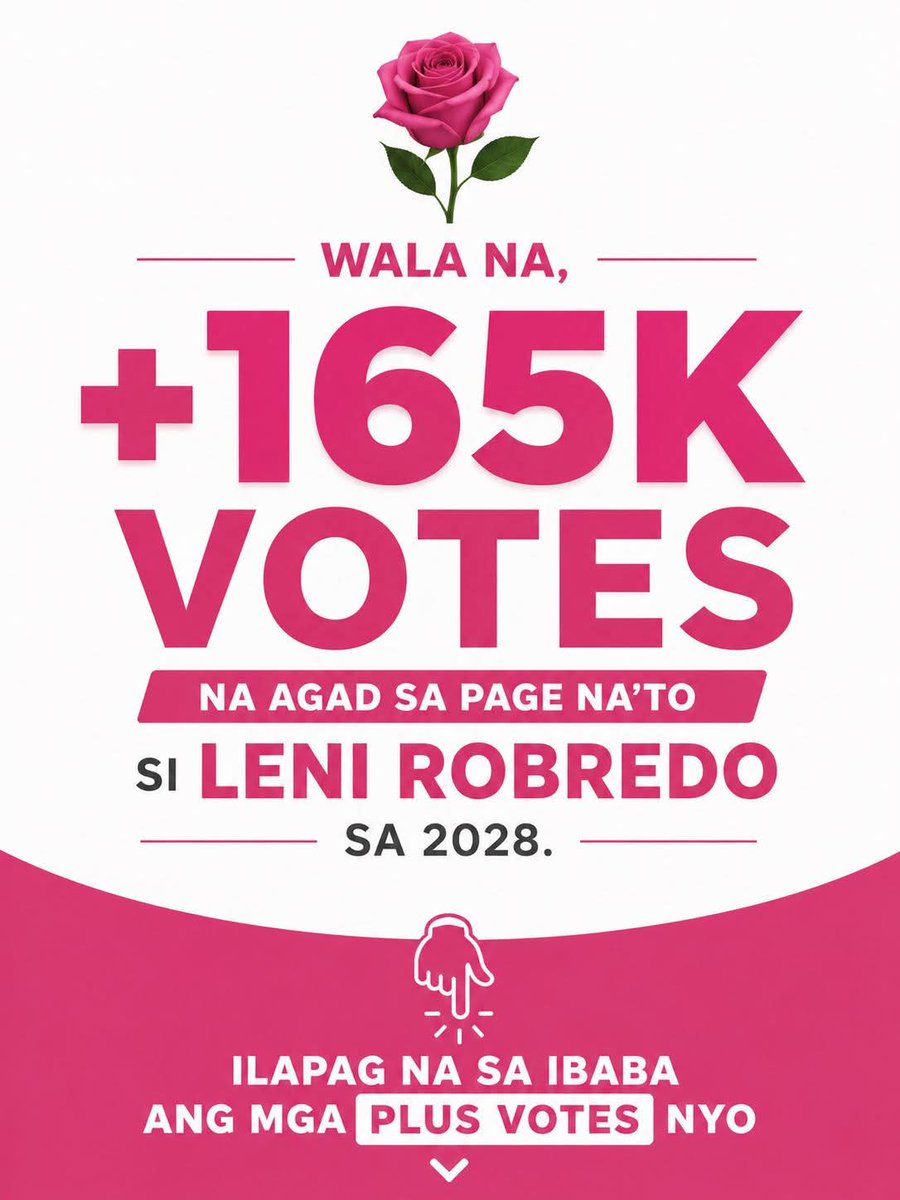 Ian Joshua Alvarez Arcelo #PilipinasRobredoPaRin tweet media