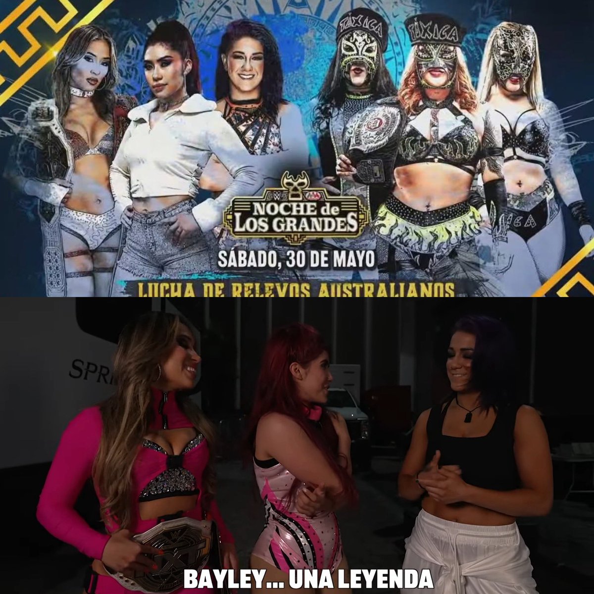Bayley tweet media