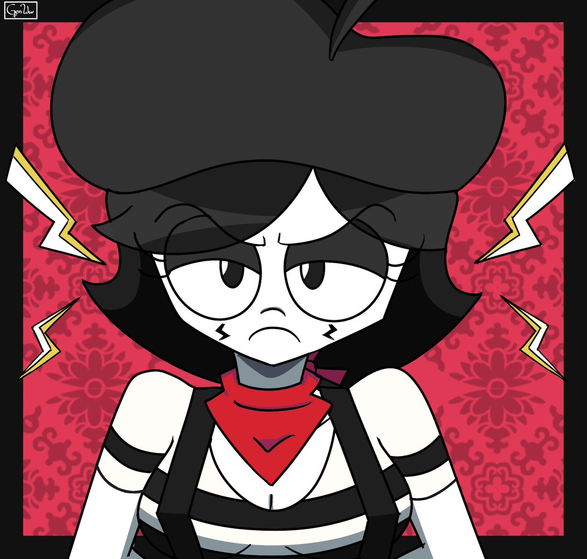 gen_wu's tweet photo. She is very angry! #drawings #oc https://t.co/efv3Zt9iGz