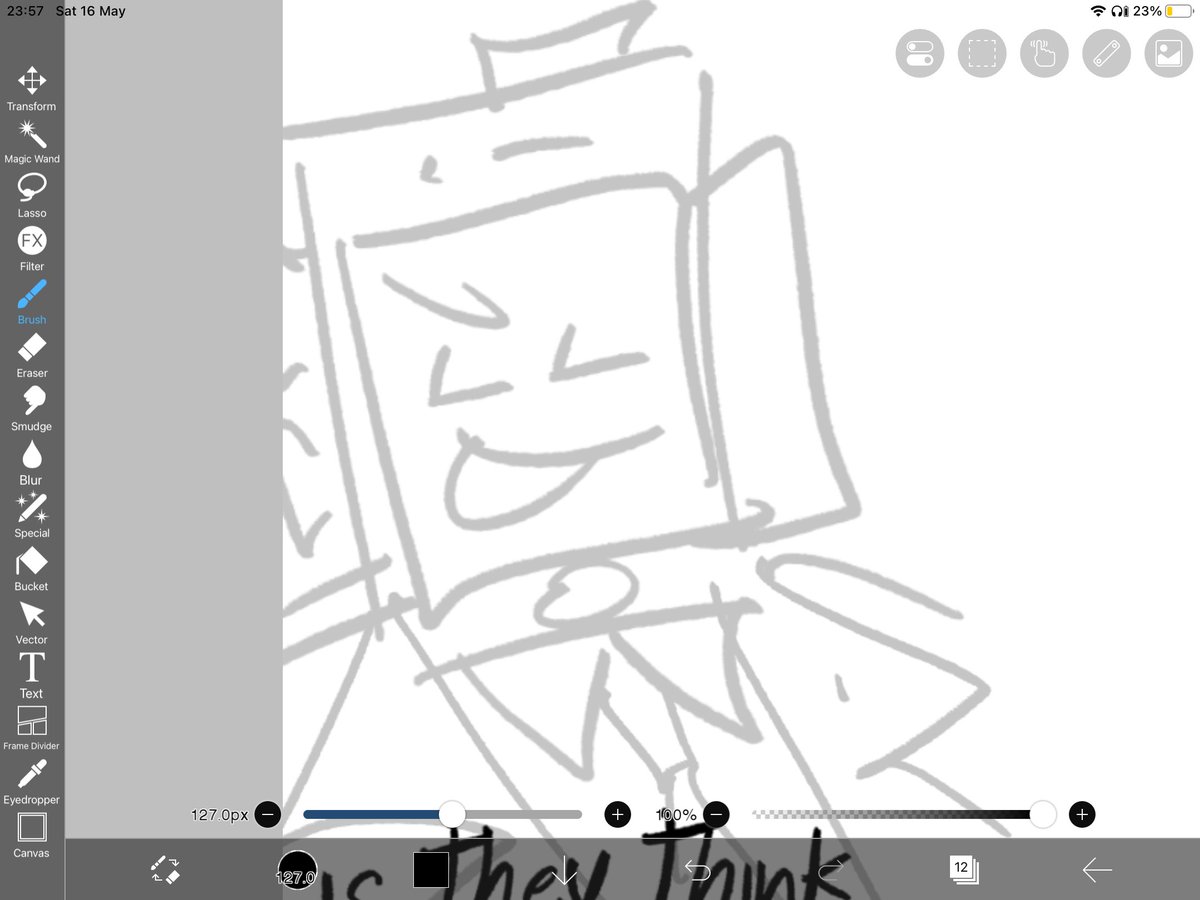 deliharrr's tweet photo. Drawing the MEPHONE every day until he shows up in season 4 (Day 342) https://t.co/IlPi0JzC5C