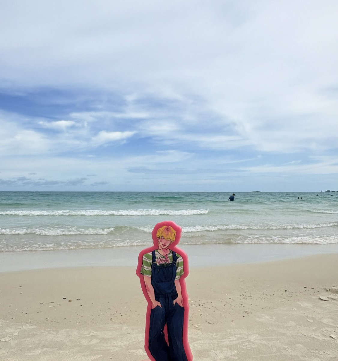 haruharupannie's tweet photo. พาเด็กชายวิบวับมาทะเล ✨🌺🪸🌊

 #todrowsylily https://t.co/Ur3e8Eh5S4