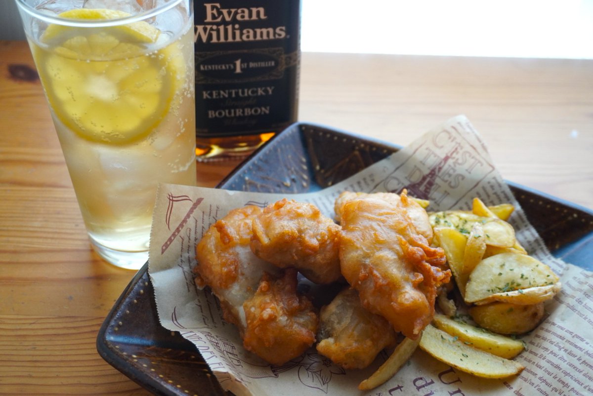 evanwilliamsjp's tweet photo. フィッシュ＆チップス🐟ハイボールがすすむ🥃✨

#エヴァン・ウィリアムス https://t.co/iNYRKSXwWF