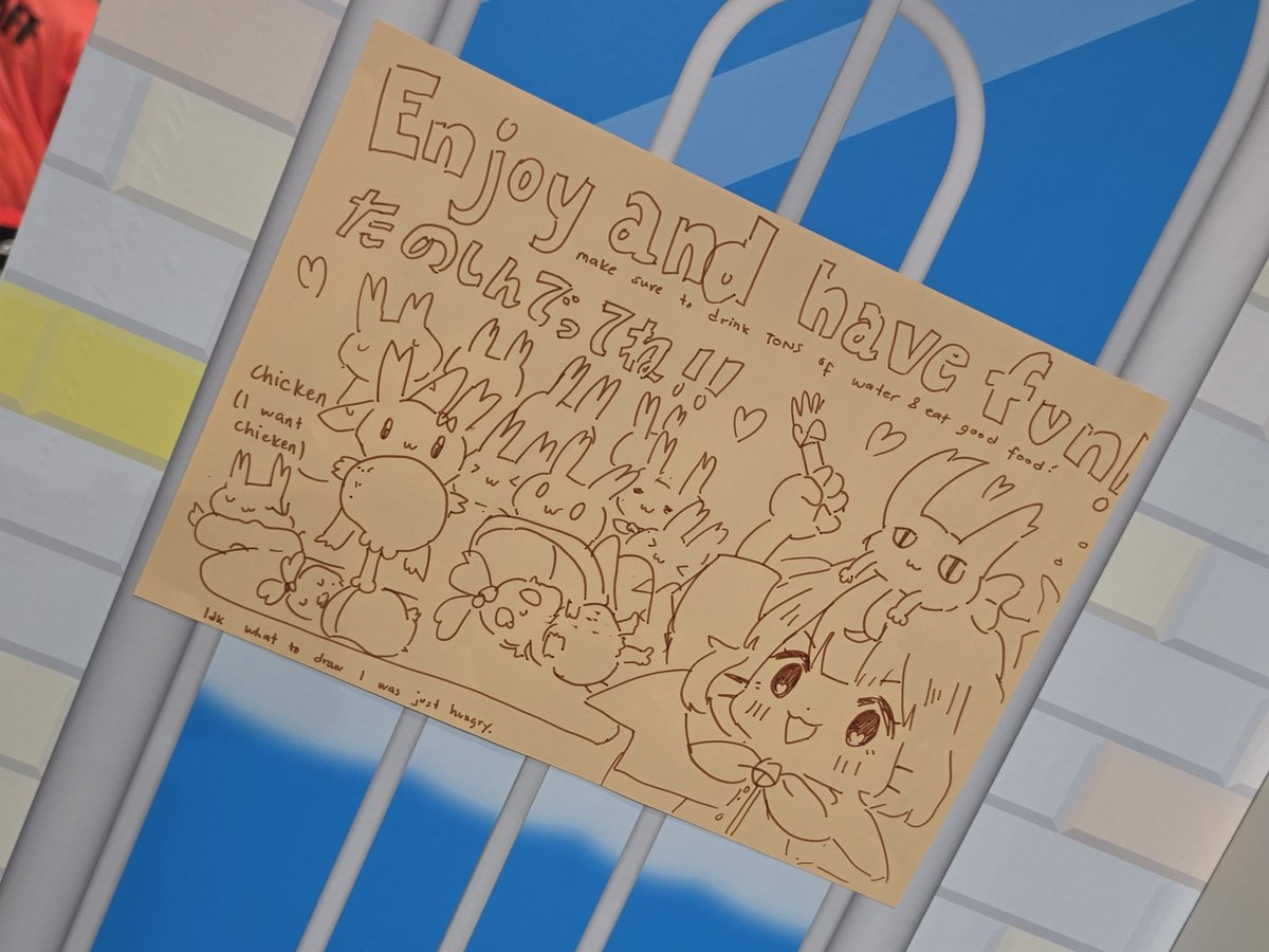 doccandi's tweet photo. The introvert in me is feeling a little overwhelmed at #nijifes2026 so I'm just finding a corner to people watch.

Found a couple things along my way https://t.co/gBLkX6tgUJ