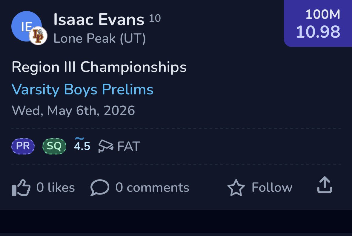Isaac Evans tweet media