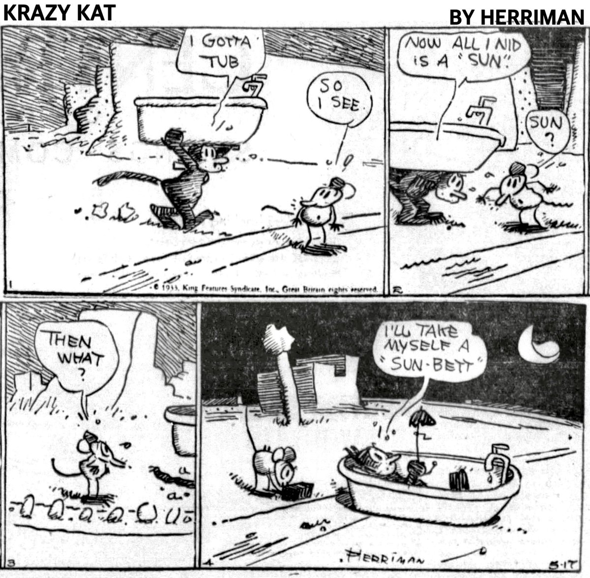 krazy Kat By George Herriman Fan Page tweet media