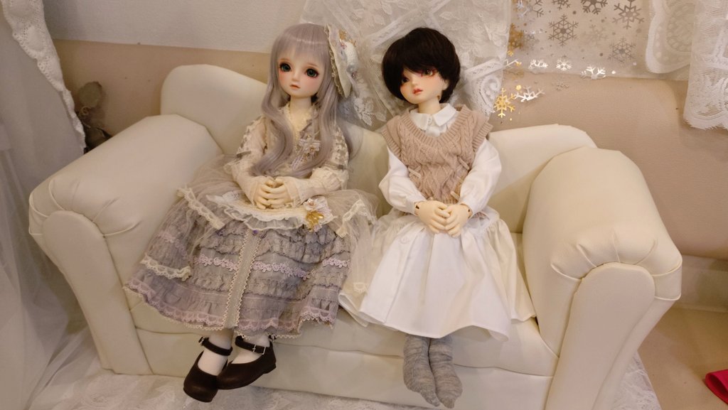 眼福でした……ありがとうございます #ドール #球体関節人形 #ボークス