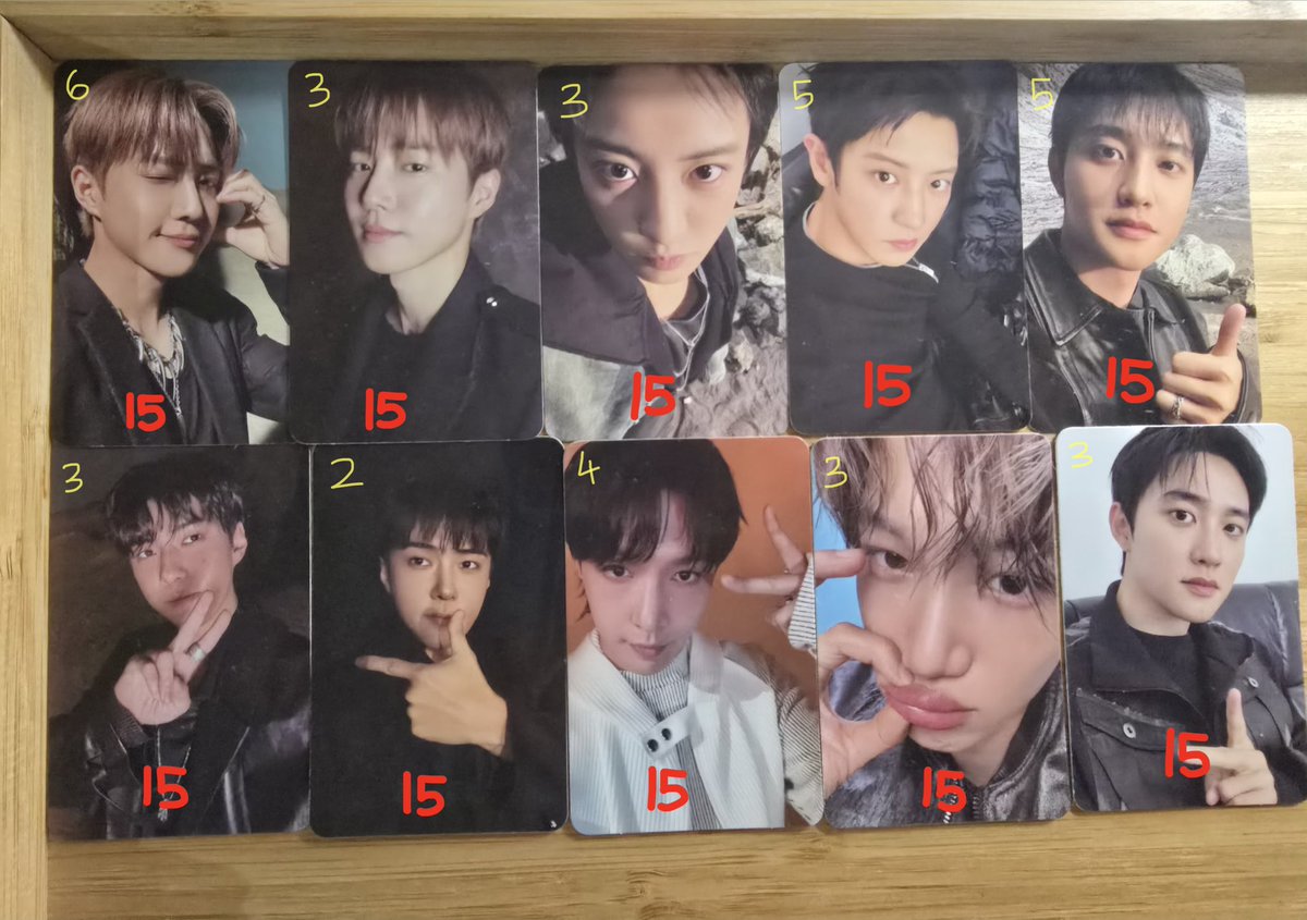 KogiEXO Photocards G.O tweet media