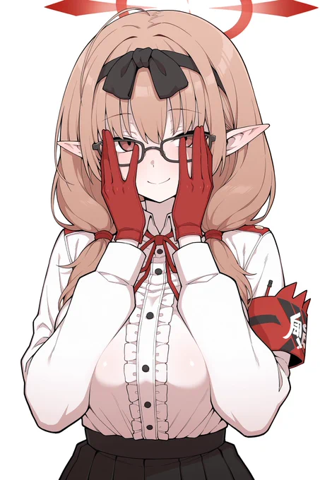 少し嬉しそうに大事なところを見つめるチナツ