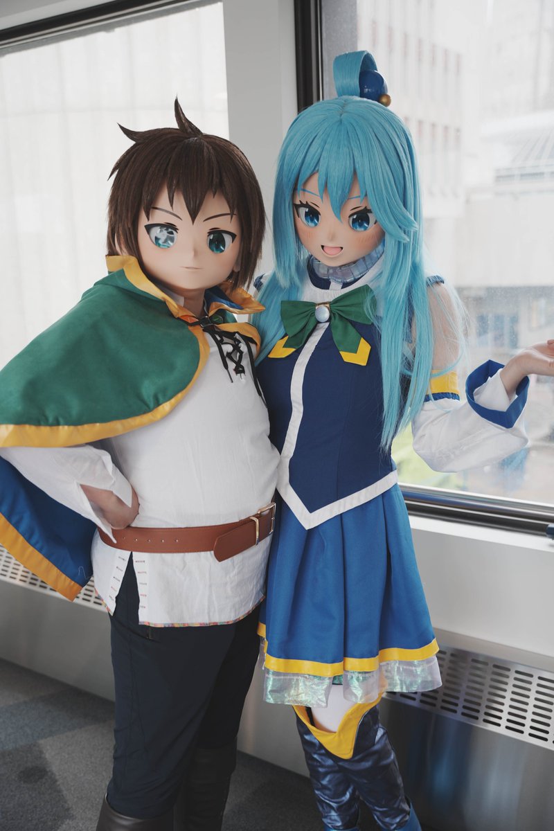 CTriff's tweet photo. Our band of fools from Konosuba at Otafest 2026. 

Full group photo by: @Nikushimi_chan https://t.co/lrow3y7cj5