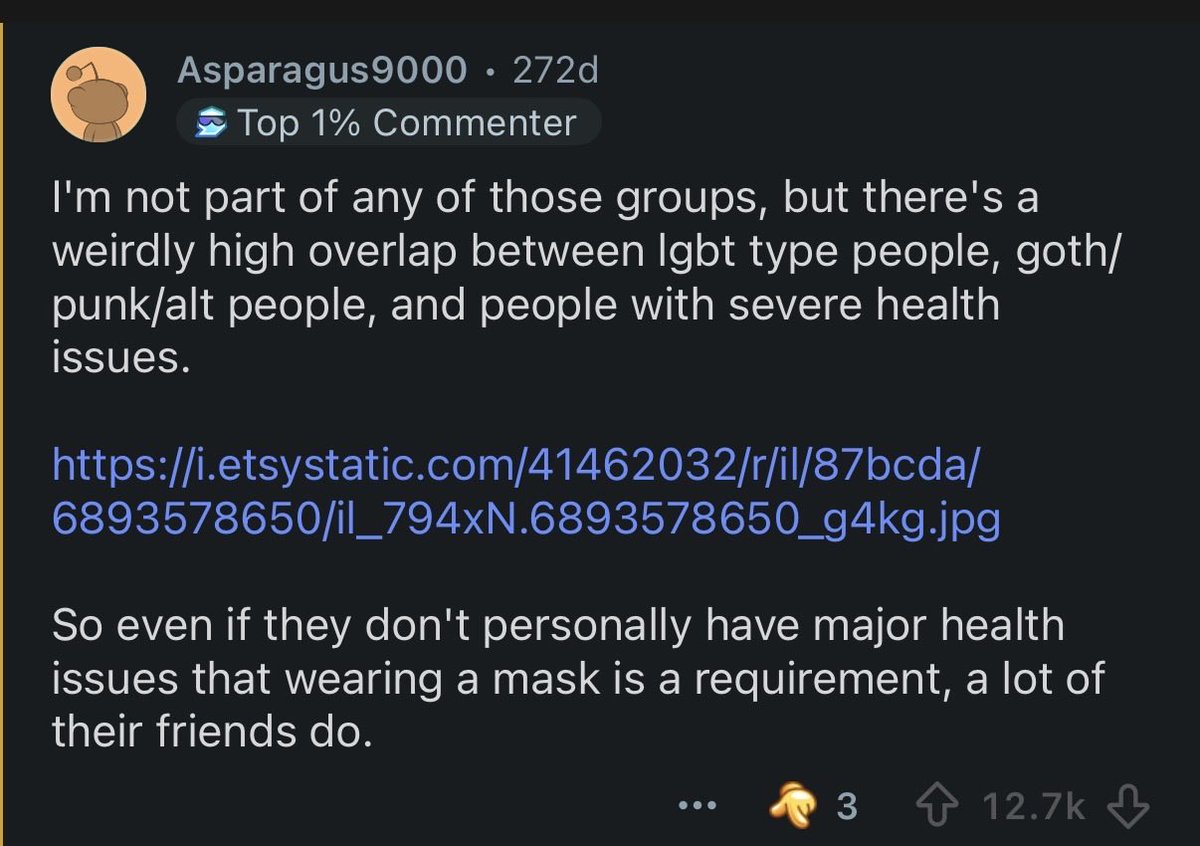 SilvrynNoFilter's tweet photo. @BrianPiercy94 @reddit_lies I found the post and screenshotted the top 3 comments, here you go https://t.co/Wqu7c9d4Cl