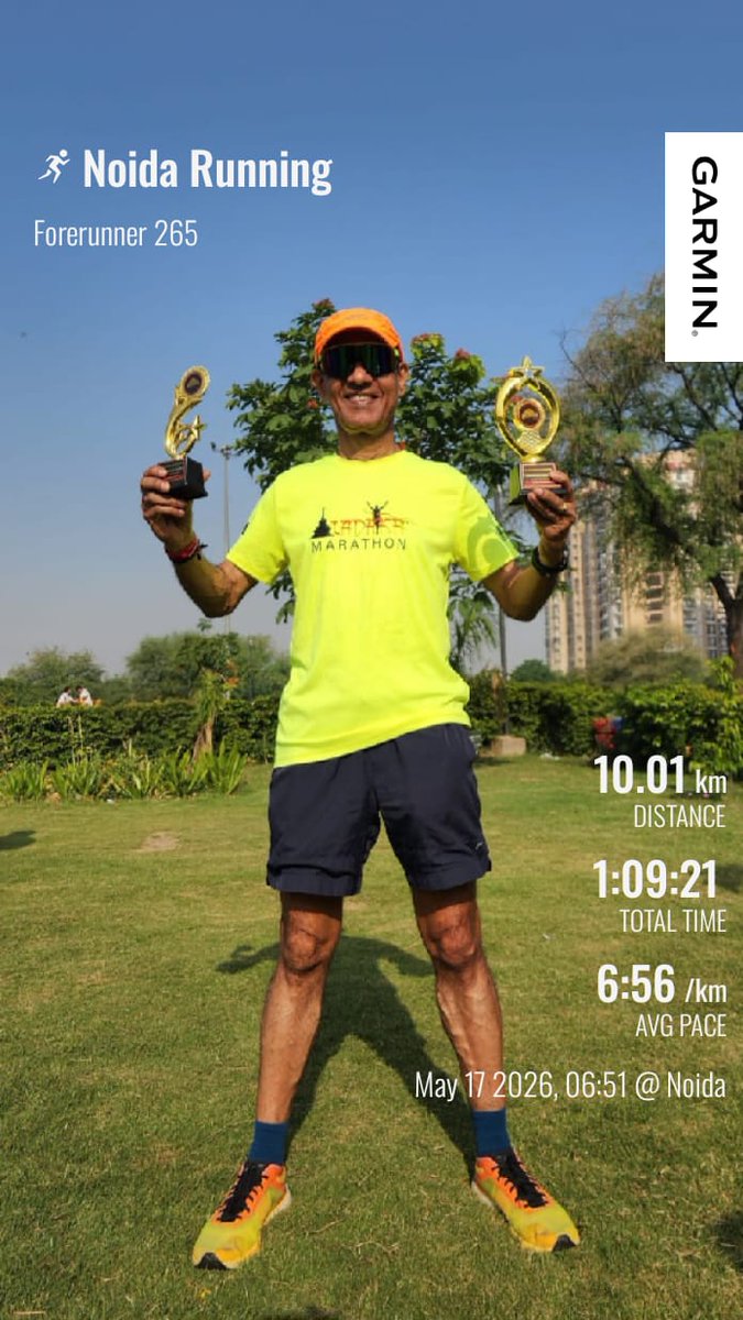 gbsdelhi's tweet photo. 10 K Run with Avg HR 118
Maxi HR 153 Avg Cadence 187
Max Cadence 198
Avg Stride Length 0.76 Mtr 🇮🇳

74% in Zone 2

#FitnessMotivation
#beingfit@64

#proudseniorcitizen
#workinprogress
#MissionLiFE
#FitIndia 
#HitIndia 

@mansukhmandviya https://t.co/lwdhtcrFsE