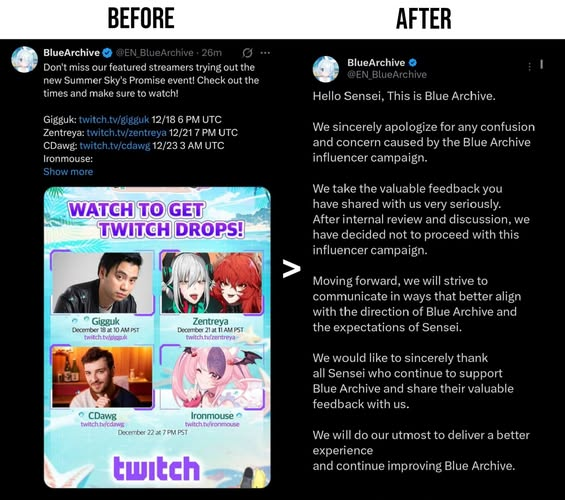 The King tweet media