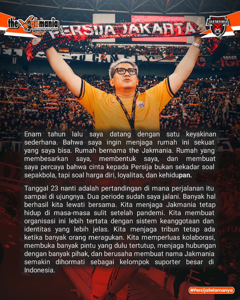 the Jakmania tweet media