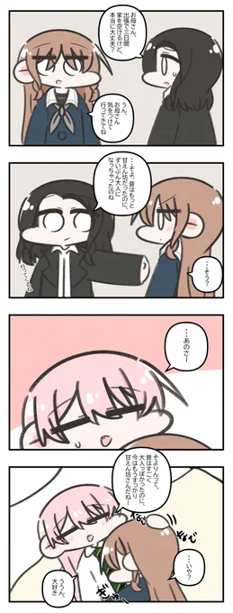 [あのそよ/ansy]変わった甘えの対象

 #MyGO #あのそよ #ansy 