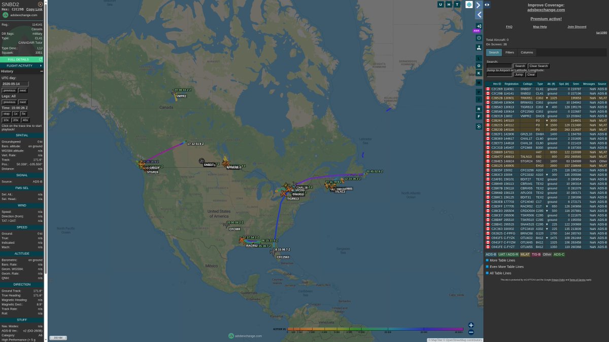 🇨🇦 Royal Canadian Air Force operations May 14, 2026 #RCAF