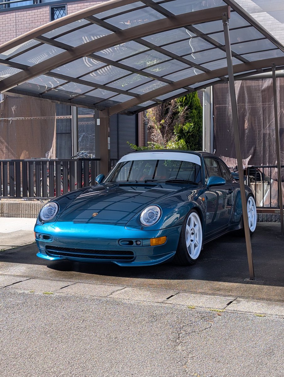 洗車😎 993ほんとかっこいい