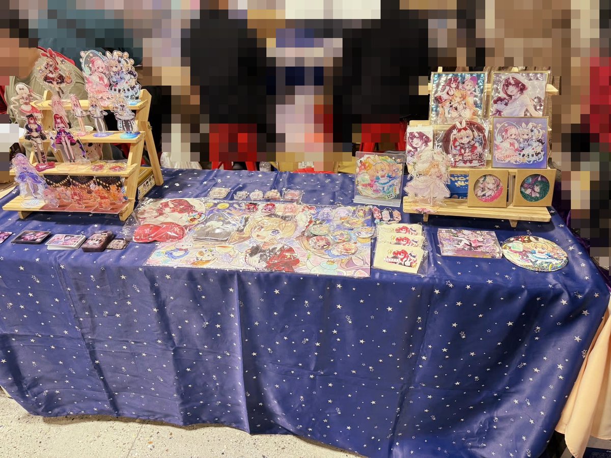 MixMimimix's tweet photo. #pf44 D2
攤位編號 R43、44

攤位架設完畢！
這次PF44的新品有
蘿栗咪 立牌、飯友
以及 cocona 飯友

這次新品都是 栗栗絲、哪滋咪的馬麻
戰部露 老師繪製的哦！

有到現場的奧客、鬼火、流星雨
歡迎到MIX米克斯攤位上逛逛！

#MIX米克斯學園 #Vtuber #台v #栗可蓓歐  #星花露娜娜 #鬼塚夏實 #擴散希望 https://t.co/M2T2kqKK8D