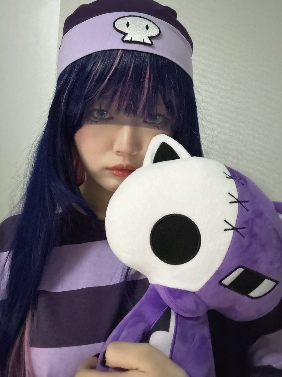 mm26_x's tweet photo. cosplay / コスプレ

パンティ&amp;ストッキングwithガーターベルト

💜アナーキー・ストッキング💜 https://t.co/KM2EklF2lm