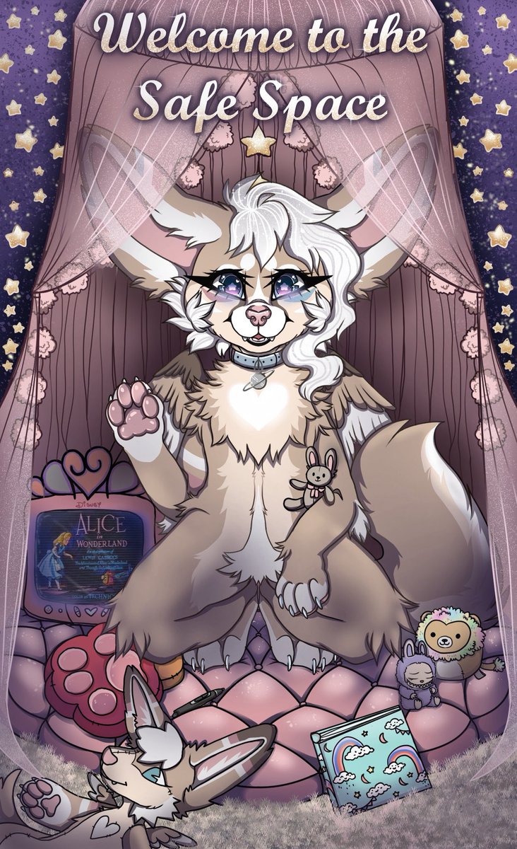 SpaceBabyFennec's tweet photo. @kyosurafur This is Aoife! (“Ee-fah”) the fennec from space! 🪐✨ https://t.co/jALBoX6m1W