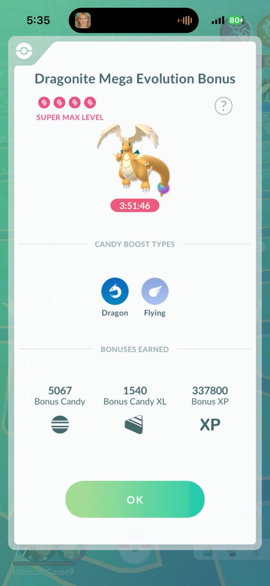 Toniislg's tweet photo. 2,357,405 XP NO LUCKY EGG
1672 CATCHES
1643 DEINOS 
61 SHINYS 
1 HUNDO 💯 
&amp; cool Megaevolution Bonus 
#PokemonGo #PokemonGoApp #PokemonGoFriends https://t.co/454KcqpWw5