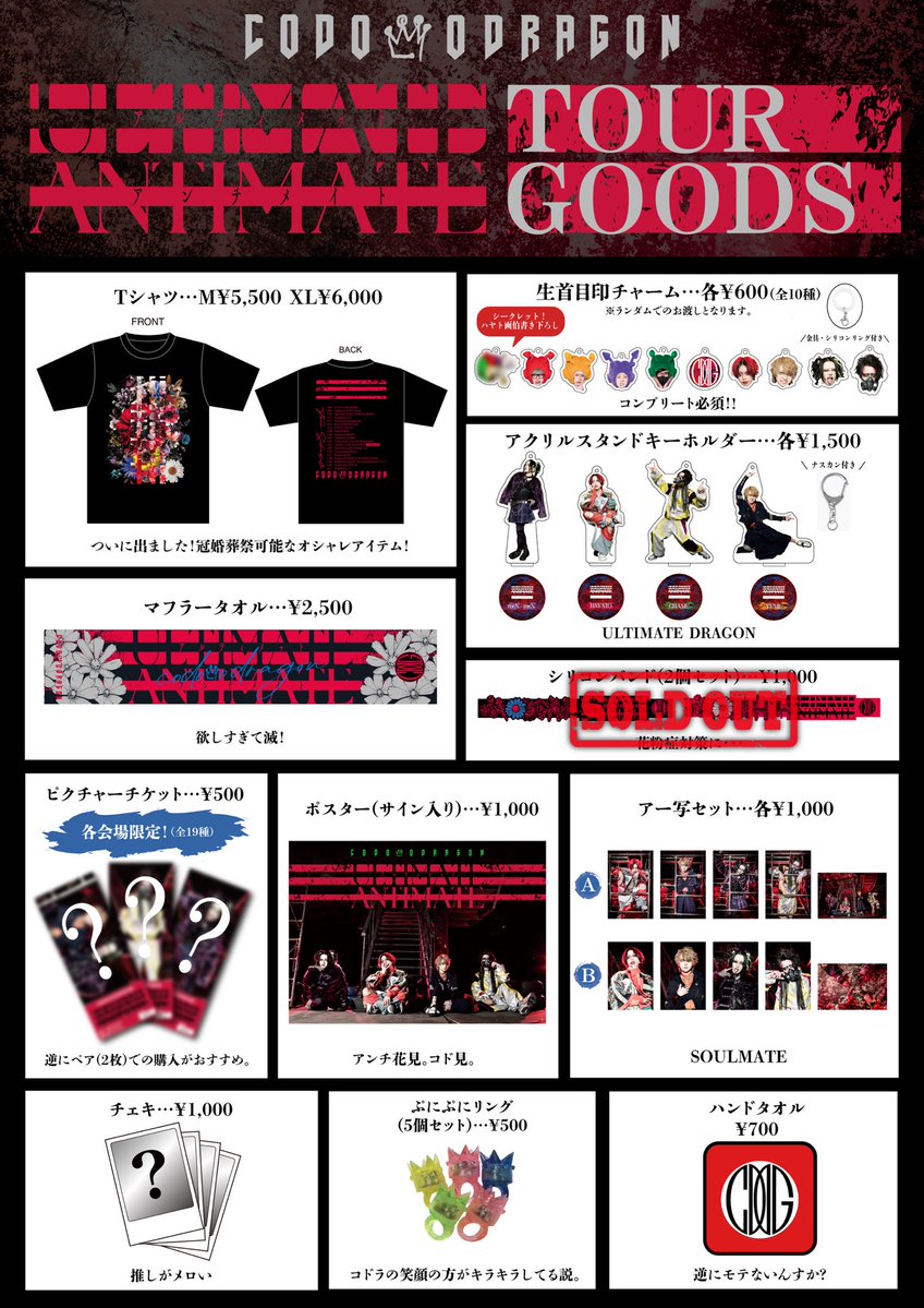 コドモドラゴン ライブ DVD 10枚セット 本日の公演】 CODOMO DRAGON ONEMAN TOUR 「ULTIMATE ANTIMATE」 5月17