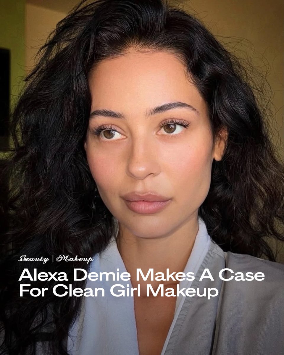TheCoolHour's tweet photo. Alexa Demie just reminded everyone that clean girl makeup still has power. Her Euphoria red carpet glam leaned fresh, polished, and softly luminous, making the case for minimal beauty all over again.
🔗 https://t.co/Tk5x319aWd
#AlexaDemie #CleanGirlMakeup #Euphoria https://t.co/RSMRUqsljY