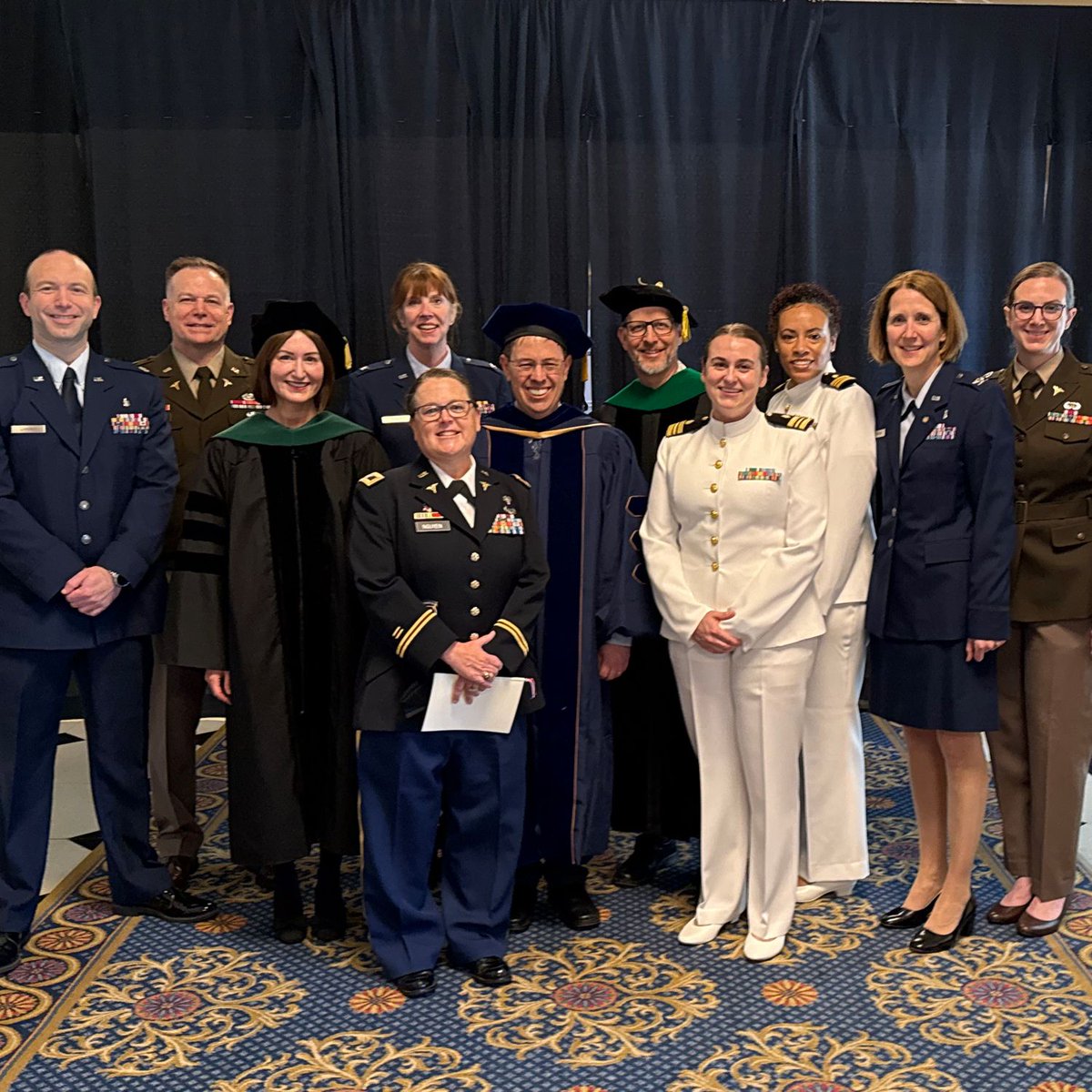 usufamilymed's tweet photo. The Department of Family Medicine had a fabulous time at USU’s graduation today. Congrats to the Class of 2026! https://t.co/wkoEXTOhZw