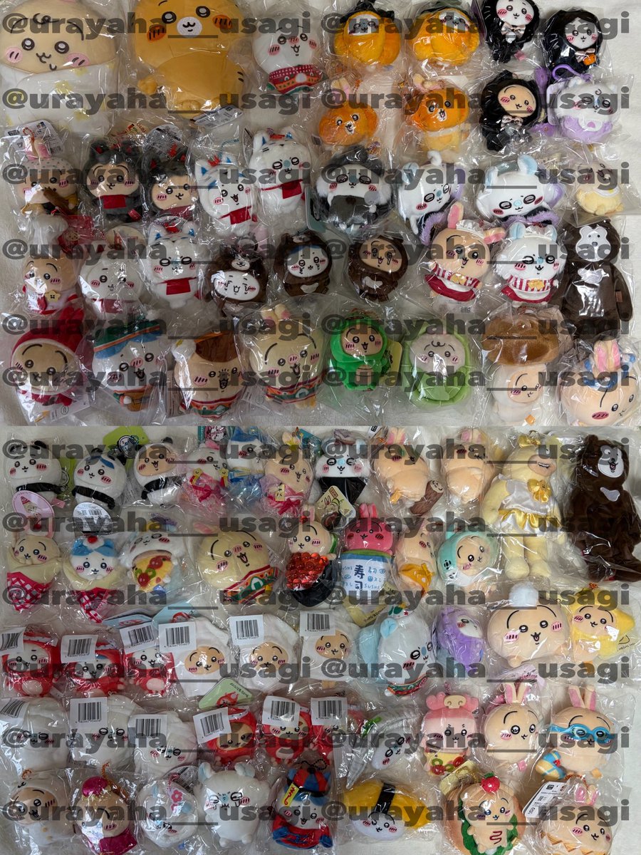 urayaha___usagi's tweet photo. 【緩募】ちいかわ グッズ 譲渡 買い取り
ちい活の卒業を考えている為、保管用のちいかわグッズのお譲り先を探しています。
画像全てまとめて(バラ不可)＋その他雑貨類や大きなぬいぐるみ等(数百点)まとめての譲渡です。
各定価〜定価以下＋送料で考えています。
検索からでもお声掛けください。 https://t.co/Ayrp1RUQS6