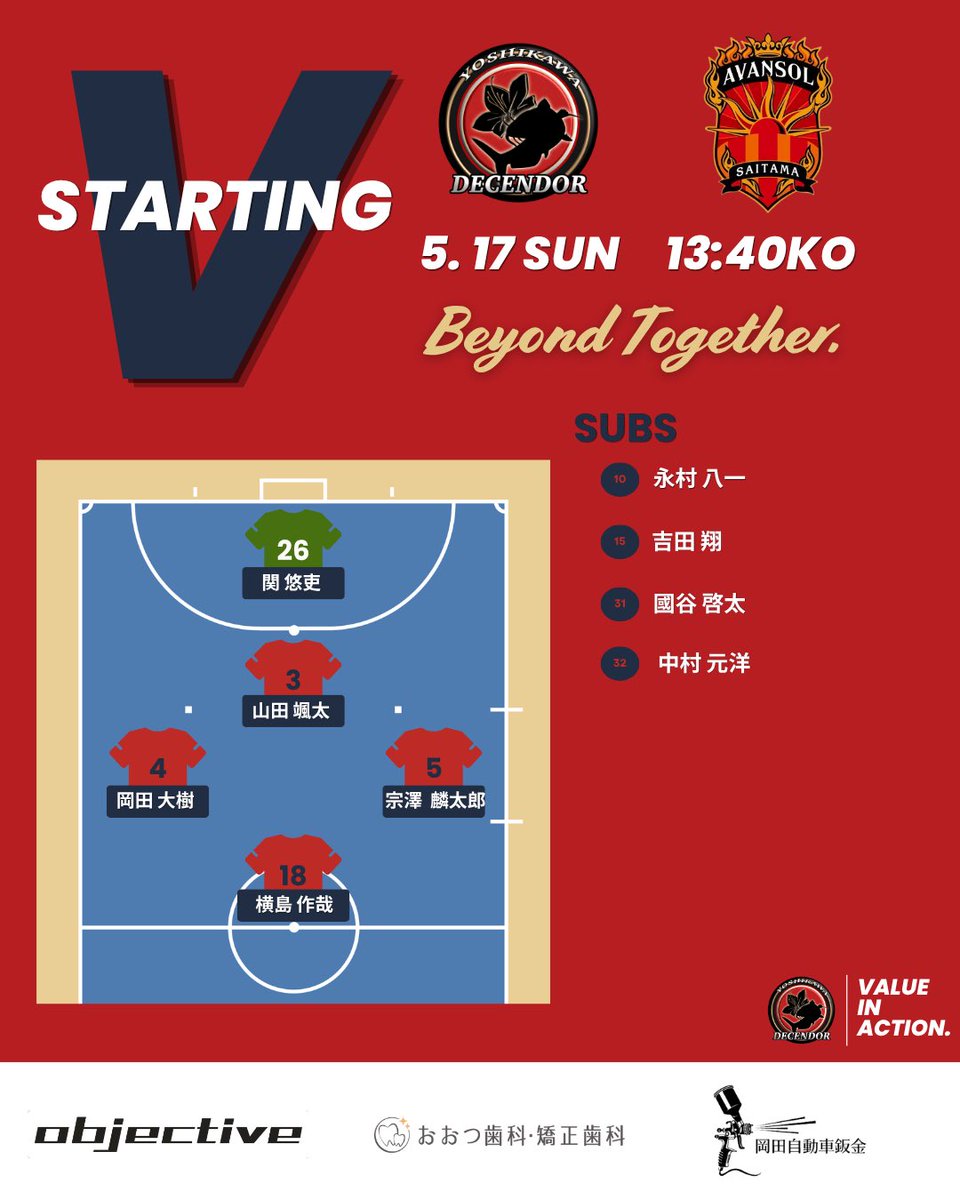Decendor2136's tweet photo. ⚫️🔴本日のメンバー🔥 https://t.co/pQjdETPDuF
