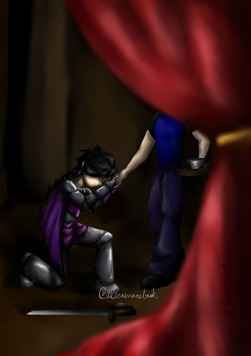 Alecasnotebook's tweet photo. I may not have finished my 5 missing assignments, but I did draw this!
#art #yaoi #doomedyaoi #digitalpainting #krita https://t.co/WsdrGXISxI
