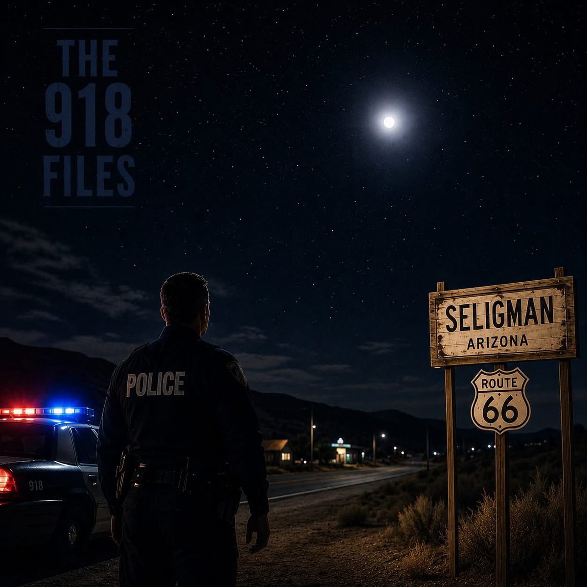 The918Files's tweet photo. Seligman, AZ…10MAY2026 2215hrs

3 witnesses, including law enforcement, reported a glowing white orb moving south to north before repeatedly disappearing and reappearing in the exact same location over a 15 min period. Witnesses described a visible haze surrounding the object. https://t.co/RELYZ7N0YT