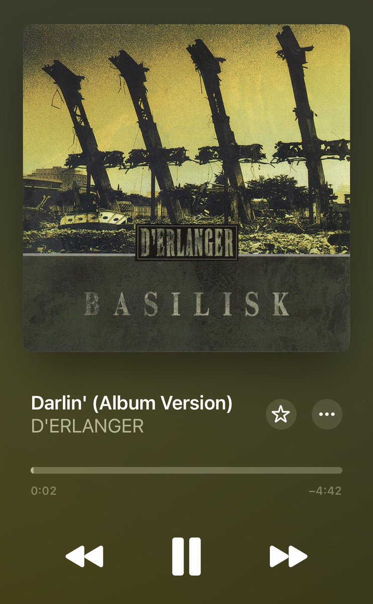 CDアルバムを聴こう2026 131 D'ERLANGER/BASILISK D'ERLANGERの
