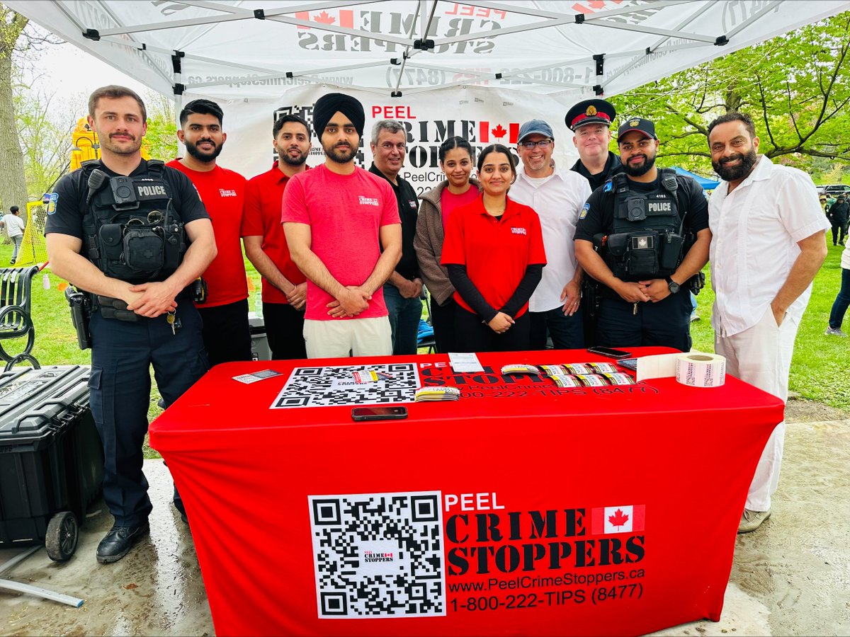 PeelCrimeStopp's tweet photo. Proud to be part of the @PeelPolice Fun Day 2026! 🚓

Community safety starts with community engagement. Events like this help us connect, build trust &amp; strengthen partnerships that help keep Peel safe.

#PeelCrimeStoppers #SaferTogether https://t.co/kCiew8299K