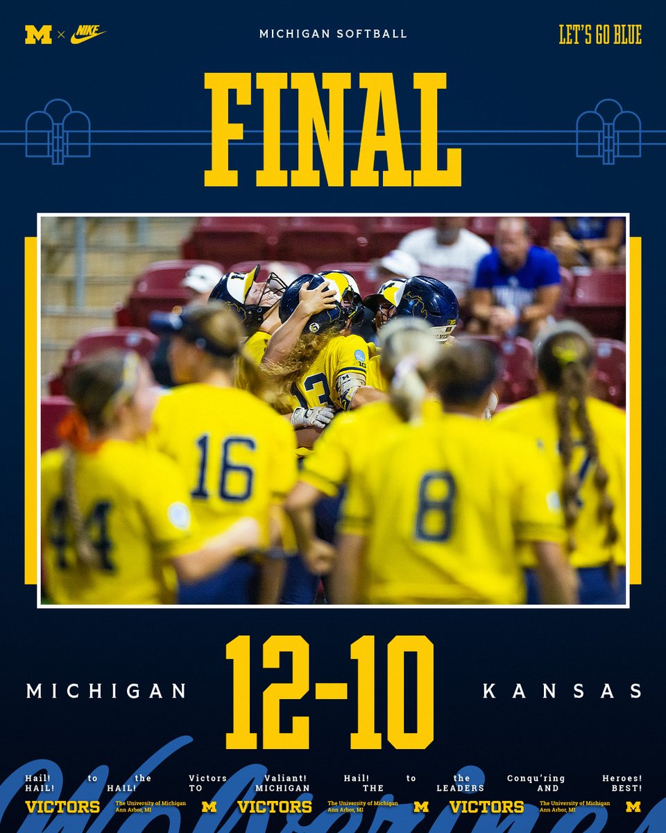 Michigan Softball tweet media