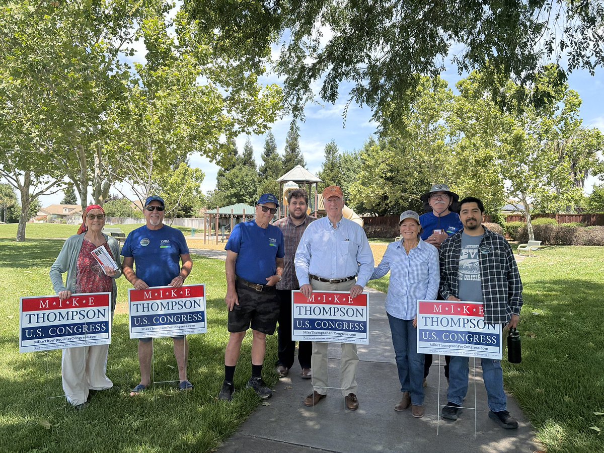 Mike Thompson for Congress tweet media
