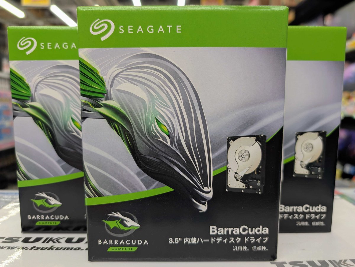 3F】 大人気の24TB HDDが数量限定でお買い得です‼️ ?Seagate 
