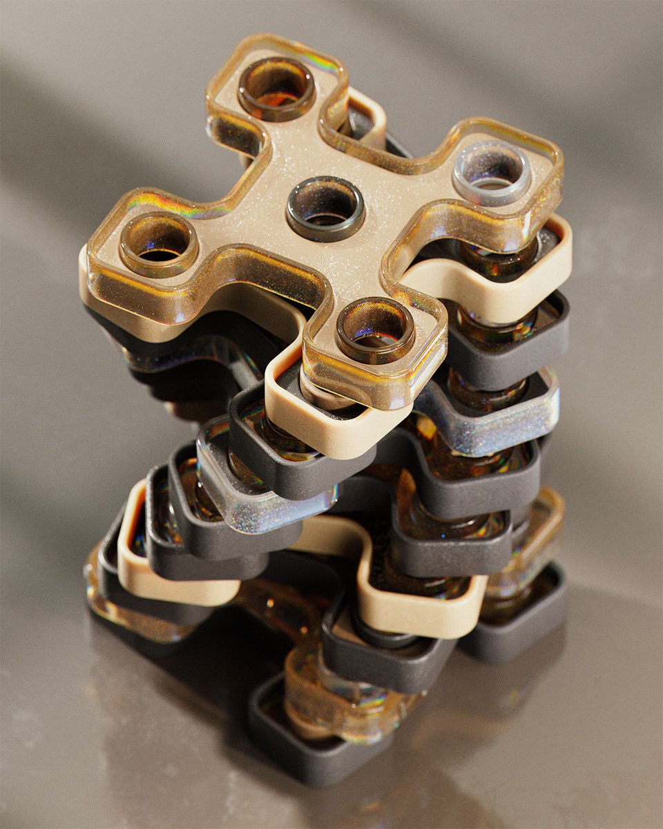 rawandrendered's tweet photo. Fidgety 
#progressbeforeperfection #c4d #everyday 
20260516 https://t.co/mvcY3RhlbA