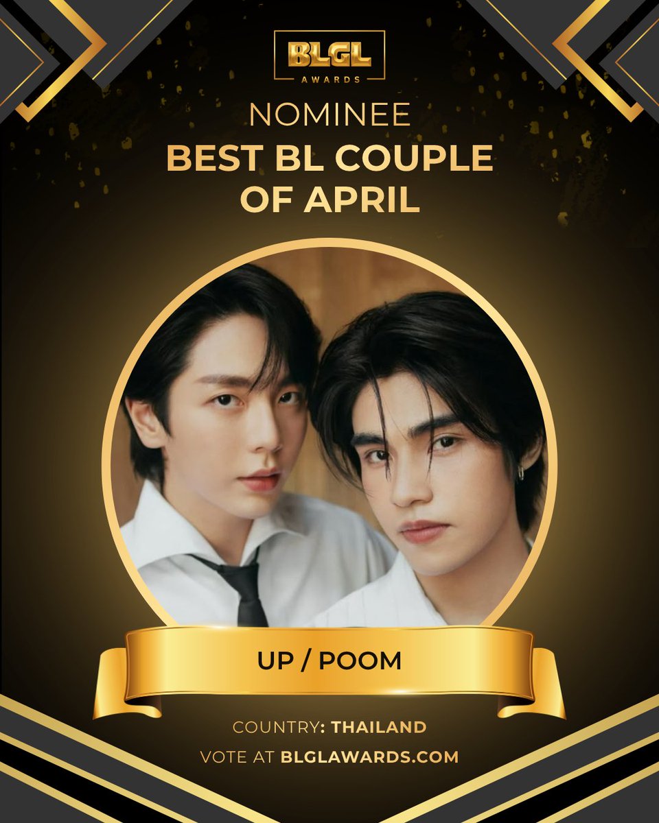 blglawards's tweet photo. Let’s vote for the best BL Couple that aired in April!

Before you scroll—name one show that has your vote!

🗳 Voting is open now through May 30 (23:59 UTC).

Vote at https://t.co/lL0CjJ2VyF

#BLGLAwards #BLGLAwards2026 #netjj #uppoom #perthsanta #sammyschildernsday https://t.co/3zx2Sh9ix2